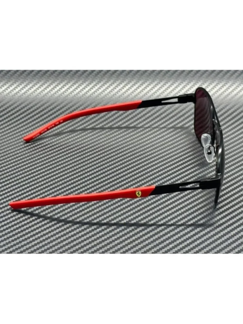 New Ferrari Men Matte Black Sunglasses 57-16-145